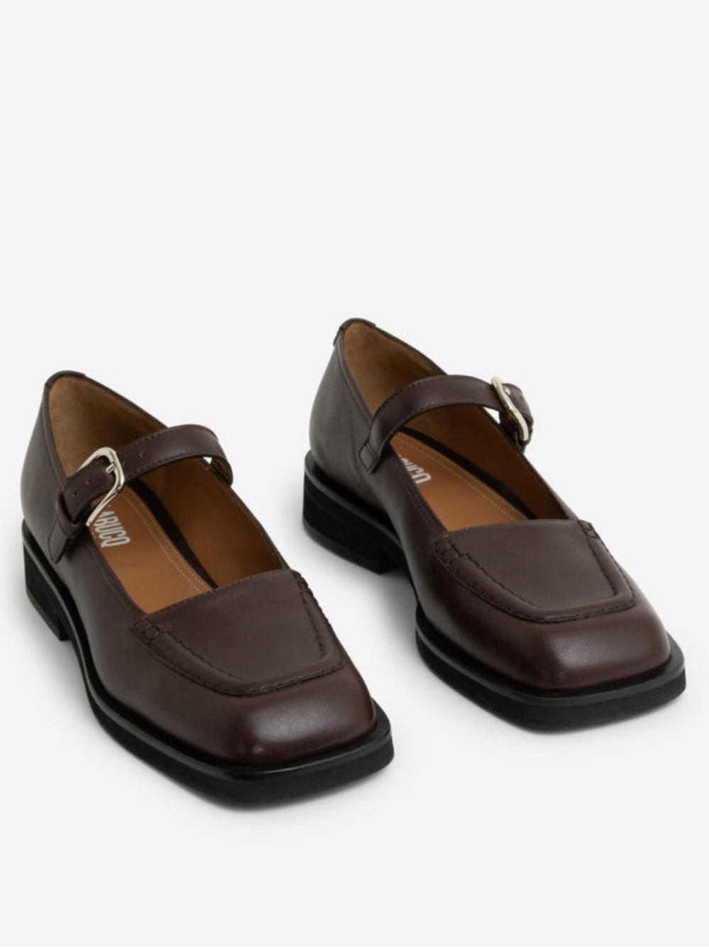 Labucq Norman Mary Jane Size 39 in cocoa